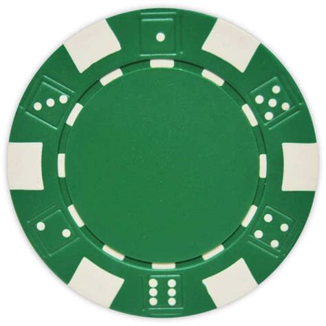 green poker chips cost